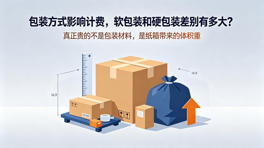 包裝方式影響計費,軟包裝和硬包裝差別有多大?